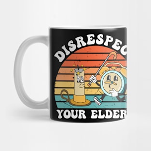 Disrespect Your Surroundings Vintage Mug